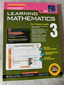 Learning mathematics,新加坡原版图书，数学3年级。二手。