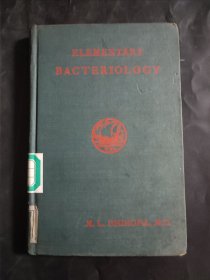Elementary Bacteriology 基础细菌学 民国 古旧书 1903年 精装本 馆藏书 内页笔迹较多 英语原版书 细菌学基础