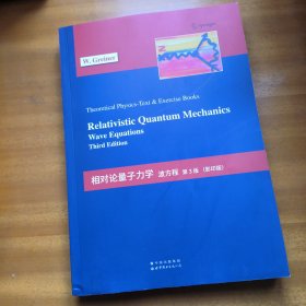 相对论量子力学：波方程 第3版