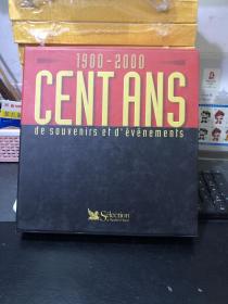 法文原版 1900-2000CENT ANS de souvenirs er d'événemenrs /1900-2000百年的记忆和事件