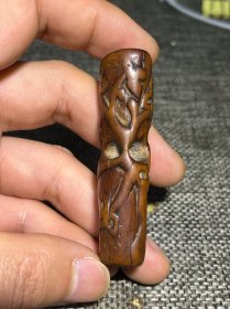 清代黄杨木小耍件