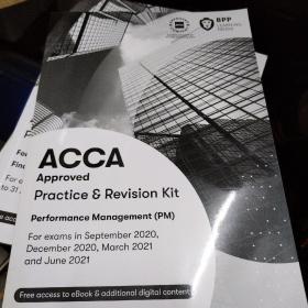 ACCA Approved practice revision kit performance management