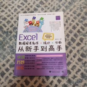 Excel数据报表制作、统计、分析从新手到高手——Excel数据透视表的应用