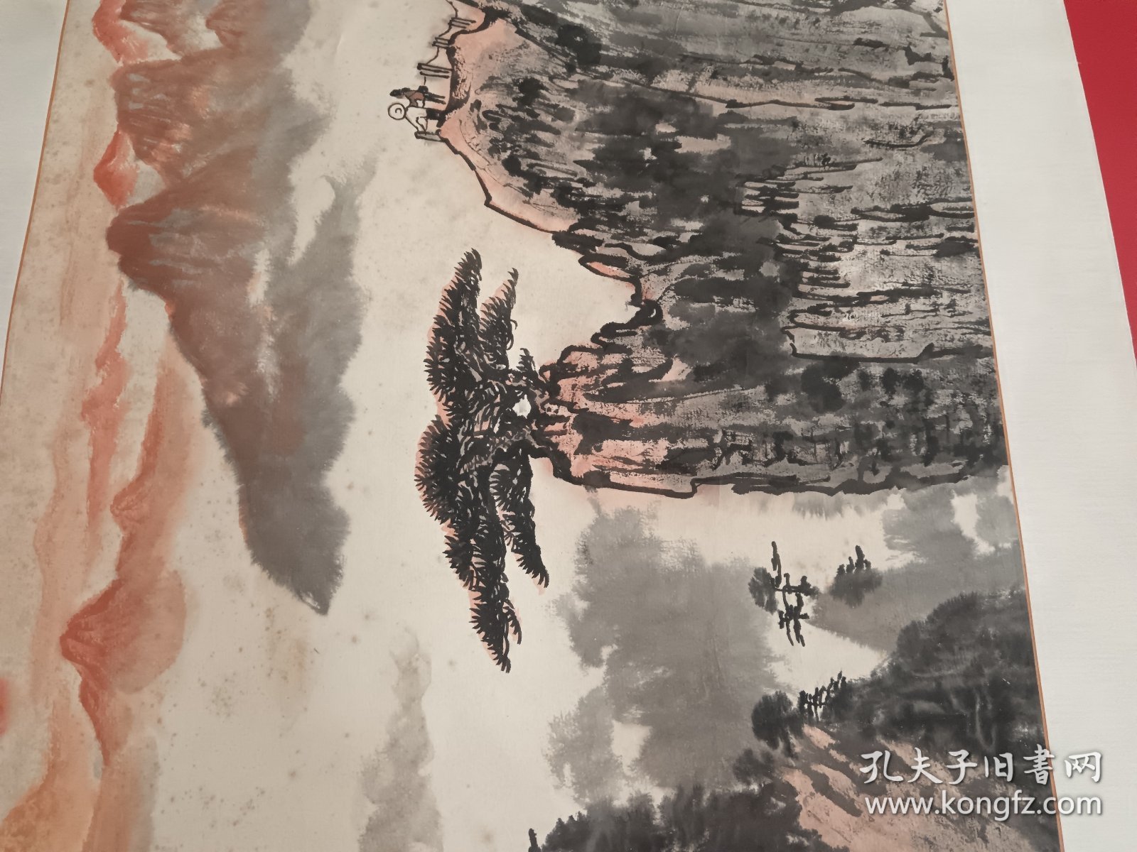 山水画，张伟方作品