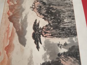 山水画，张伟方作品