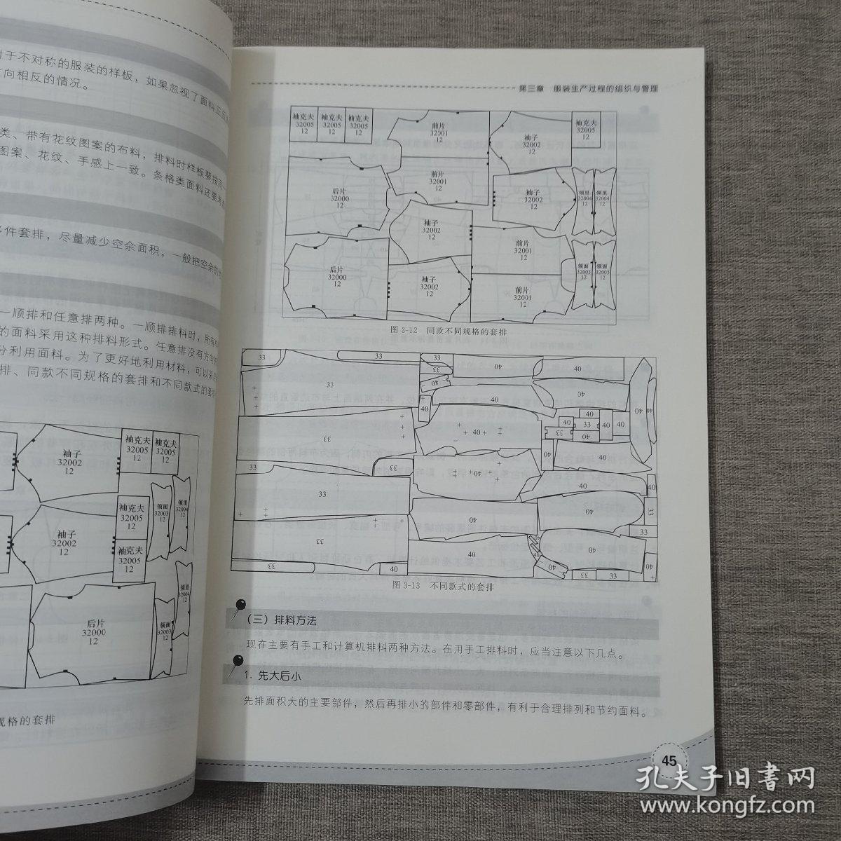 服装生产管理(张吉升)(第二版）