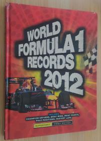 英文原版书   World Formula 1 Records Book 2012 (Hardback) Bruce Jones (author)/  World Formula 1 Records Book 2012 (Hardback) Bruce Jones (author) 2012年世界一级方程式赛车记录册