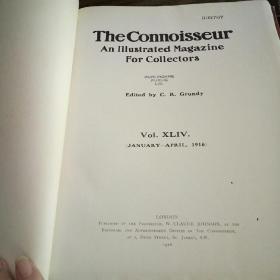 The connoisseur : an  illustrated magazine for collectors January-April ,1916 鉴赏家 1916年 一月-四月