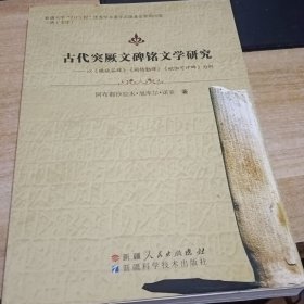 古代突厥文碑铭文学研究