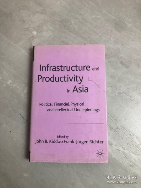 infrastructure and productivity in asia political,financial,physical and lntellectual underpinnings