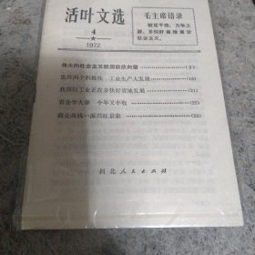 或叶文选 (1972.4 河北人民出版社)