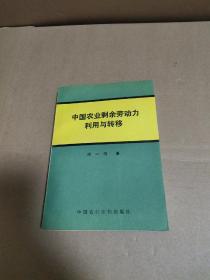 中国农业剩余劳动力利用与转移