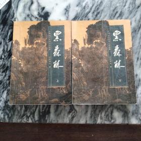 黑森林（上下全）：中国近代武侠小说名著，1989年，一版一印。