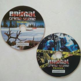 BBC纪录片 野兽侦缉档案 1-2 Animal crime scene 2张DVD光盘碟 中英双语双字幕 又名：动物犯罪现场