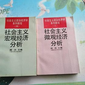 林岗主编，社会主义宏观经济分析+一本微观