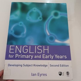 English for Primary and Early Years: Developing Subject Knowledge