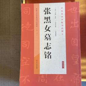 经典与传承系列书法碑帖4（套装全十册）仅售张黑女