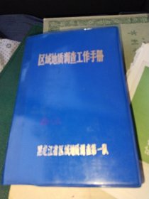 区域地质调查工作手册 黑龙江省区域地质调查第一队