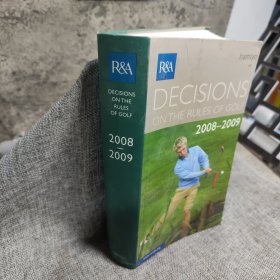 Decisions on the Rules of Golf 2008 2008 by USGA 英文原版-《美國(guó)高爾夫球協(xié)會(huì)2008年高爾夫規(guī)則決定》