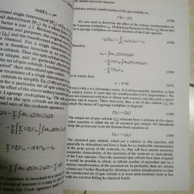 MODERN  QUANTUM CHEMISTRY  Introduction to Advanced  Electronic Structure Theory   见描述 影印