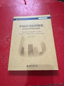 中国公司法律制度：政治经济学维度的解读