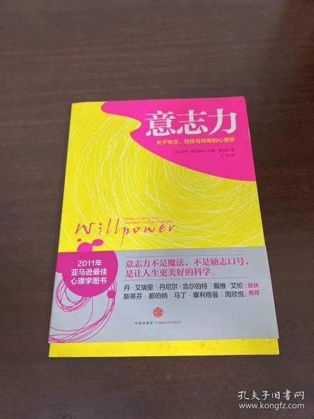 意志力：关于专注、自控与效率的心理学