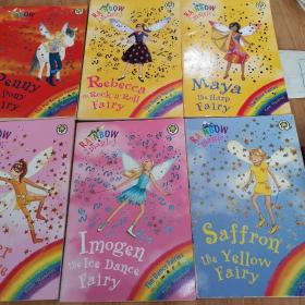 DAISY MEADOWS:AMBER THE ORANGE FAIRY2/SAFFRON THE YELLOW FAIRY3/PENNY THE PONY FAIRY35/REBECCA THE ROCK N ROLL FAIRY52/IMOGEN THE ICE DANCE FAIRY56/MAYA THE HARP FAIRY68（6本合售）