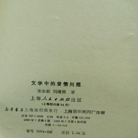 文学中的爱情问题