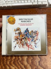 SPECTACULAR MARCHES
THE PHILADELPHIA ORCHESTRA ELIGENE ORMANDY  费城管弦乐队壮观的进行曲  1990年日版CD