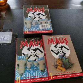 Maus I：A Survivor's Tale: My Father Bleeds History Maus II：A Survivor's Tale: And Here My Troubles Began 带盒子