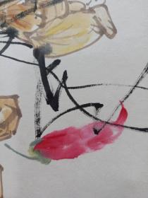 370.   中国画旧藏——菜蔬小品
（绫表）