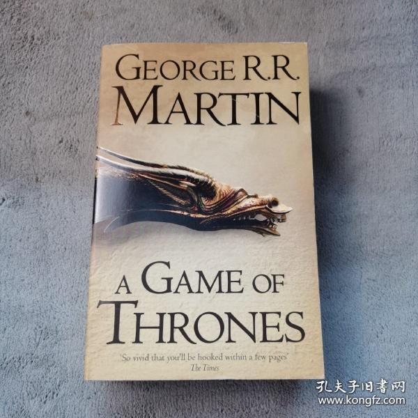 A Game of Thrones：Book 1 of a Song of Ice and Fire