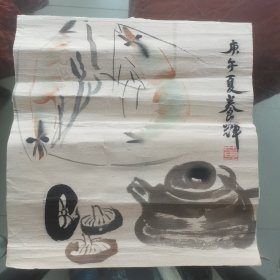 黄养辉作品一幅