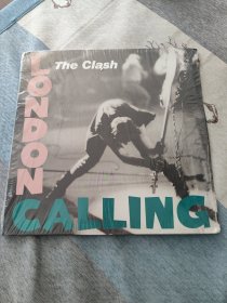 The Clash- London Calling黑胶唱片2LP，两张都是边缘变形，碟1卡顿不走针，碟2可播放，需要专业平复。