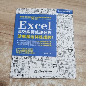 Excel高效数据处理分析——效率是这样炼成的！