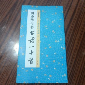 墨点字帖 中华好诗词 田小华行书古诗八十首名师示范内容丰富