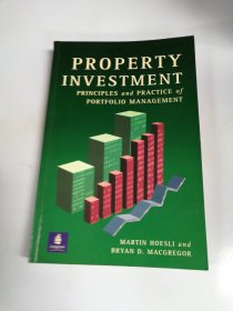 property investment：Principles and Practice of Portfolio Management【满30包邮】