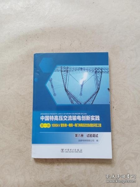 中国特高压交流输电创新实践 第一卷 1000kV晋东南—南阳—荆门特高压交流试验示范工程 第六册 试验调试