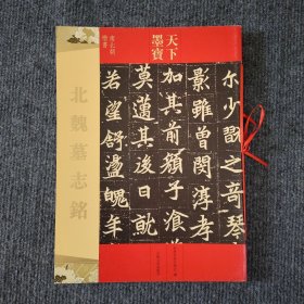 北魏墓志铭（南北朝楷书）