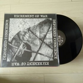 LP黑胶唱片 deformed conscience - excrement of war 工业金属音乐 经典专辑