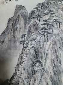 张大千临石涛山水画原作