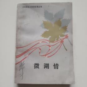 微湖情(山东革命斗争回忆录丛书)