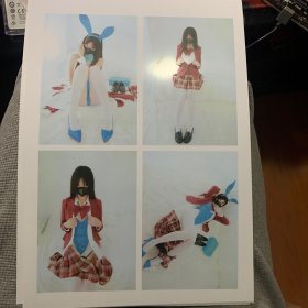 cosplay 写真照片 一套4张 8大张 A4 尺寸 写真照片 便宜处理。4*8 = 32