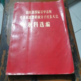 山东省首届活学活活用毛泽东思想积极分子代表大会材料选编，没有林提词