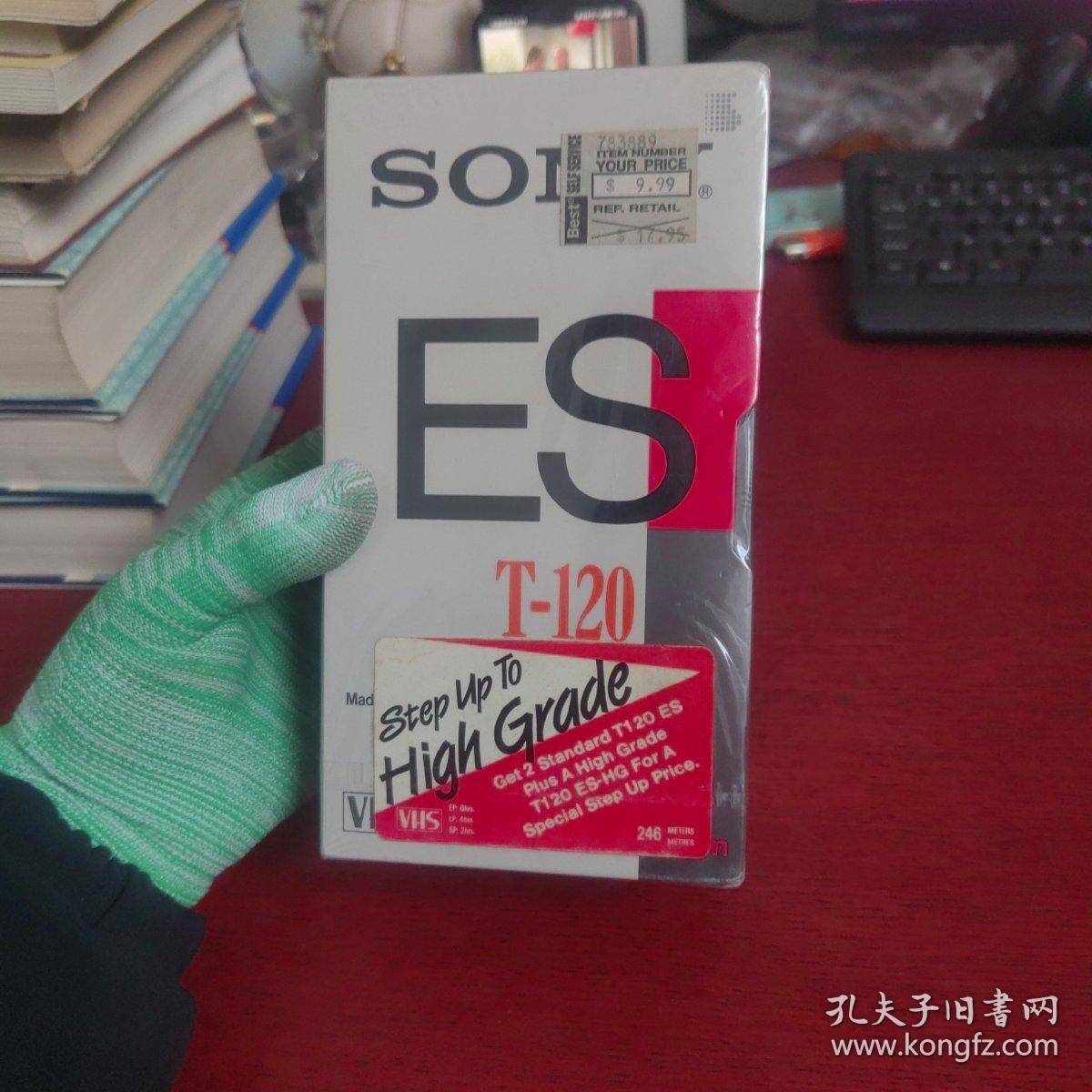 空白录像带 3盒（全新未开封）实物拍摄