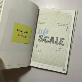 英文原版Lifescale: How to Live a More Creative, Productive, and Happy Life生活规模：如何过上更有创意、更高效、更幸福的生活
