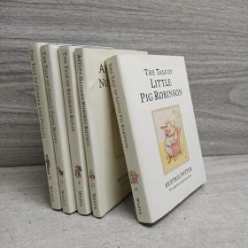 Original Peter Rabbit Books: The Tale of Little Pig Robinson 彼得兔系列：小猪罗宾逊的故事5册合售