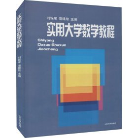 正版 实用大学数学教程 刘保东主编；潘建勋主编 山东大学出版社