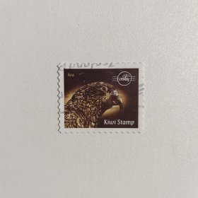 外国邮票 新西兰邮票2010年动物鸟类 信销1枚 如图
