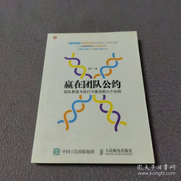 赢在团队公约：团队制度与执行力建设的23个法则